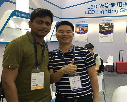 Makrolon Diffuser Sheet-Guangzhou Lighting Exhibition