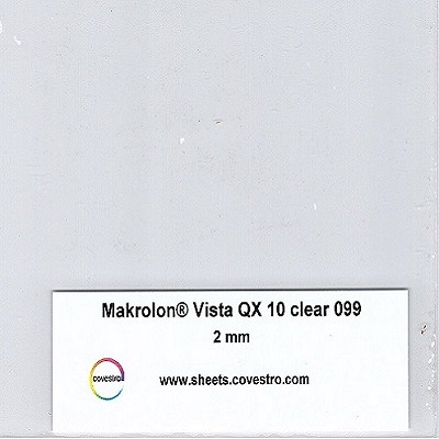 Makrolon? Vista QX Optical quality for clear requirements